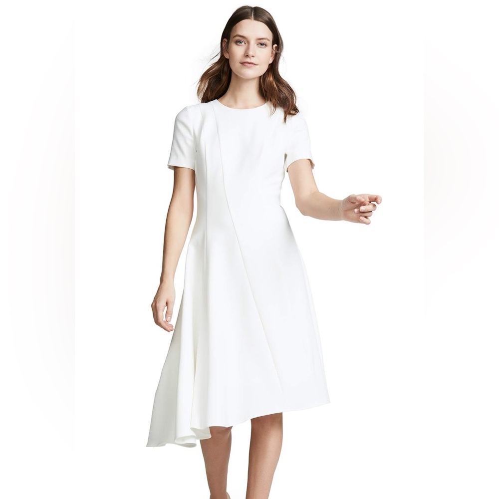Black Halo Olcay Dress Size 4 in Porcelain